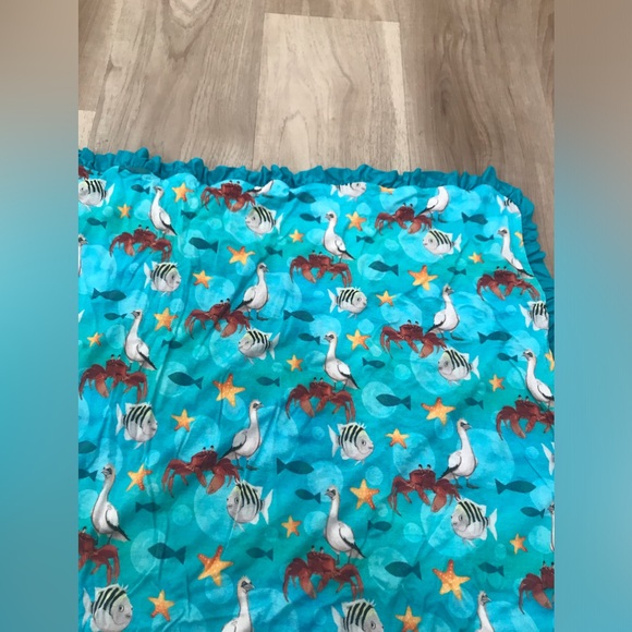 Posh Peanut Disney's The Little Mermaid Ariel & Beach Buddies Ruffled Patoo - Picture 11 of 12